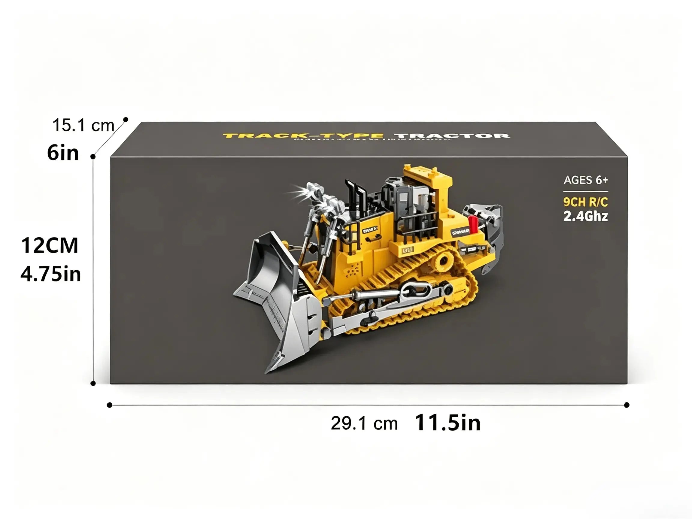 Alloy Remote Control Excavator,11 Channel 1:20 RC Construction Vehicle with Light & Sound ZD-pro RC