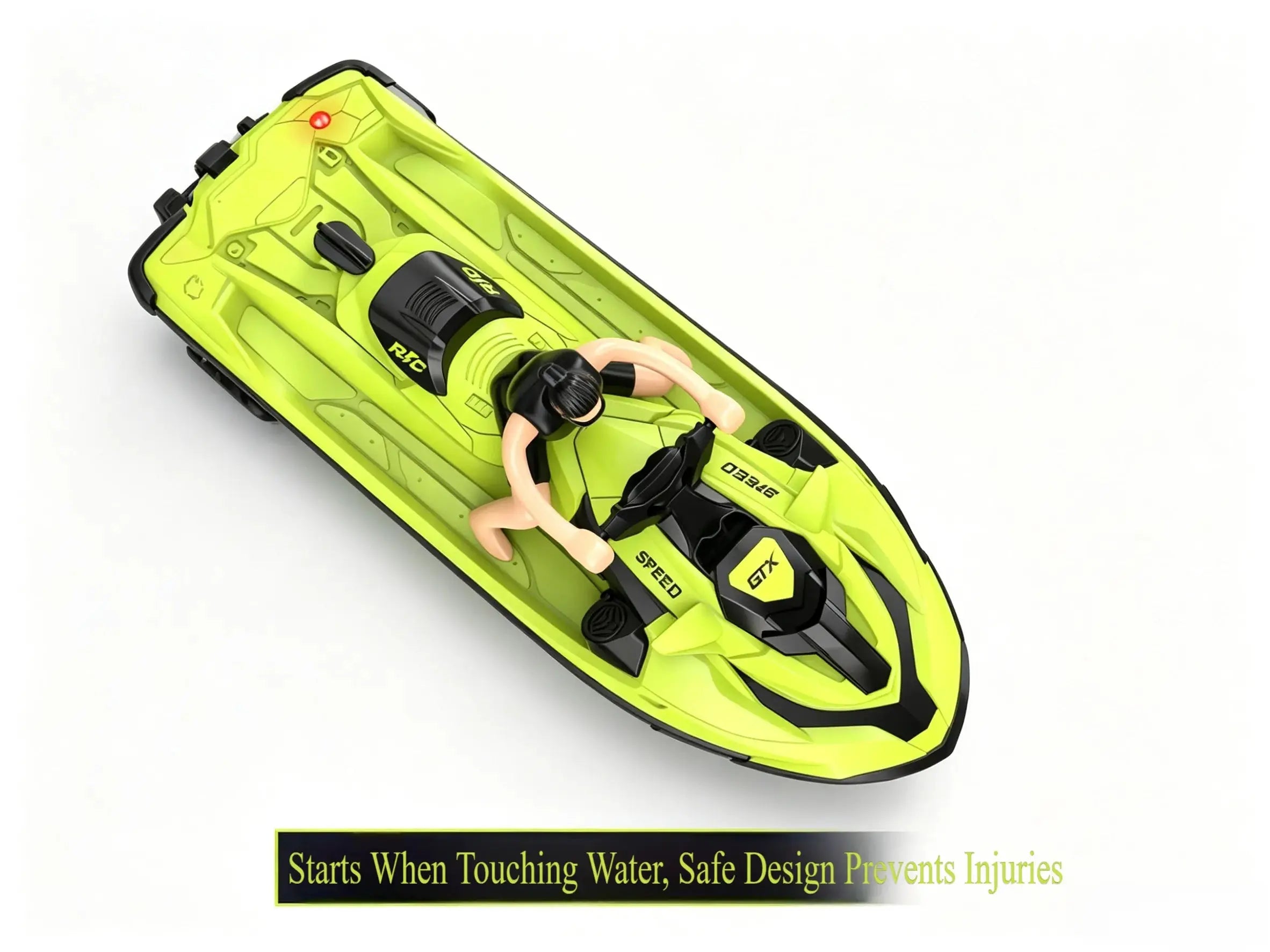 2.4GHz Anti-Interference remote control speed boat Supports Multi-Player Racing ZD-pro RC