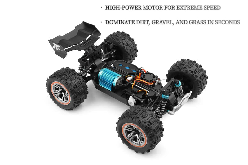1:18 Monster Bigfoot Car Function display chart - ZD-pro RC