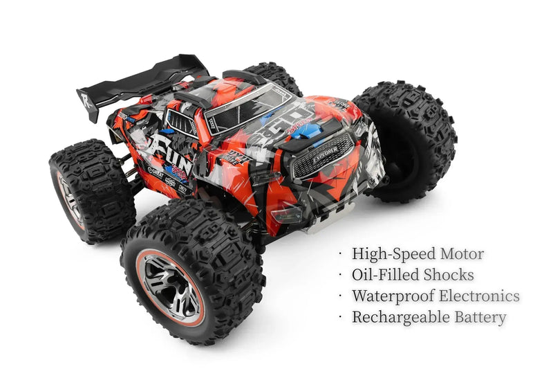 1:18 Monster Bigfoot Car Function display chart - ZD-pro RC