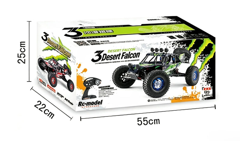 1/12 Full Proportional 4WD High-Speed RC Desert Off-Road Buggy ZD-pro RC