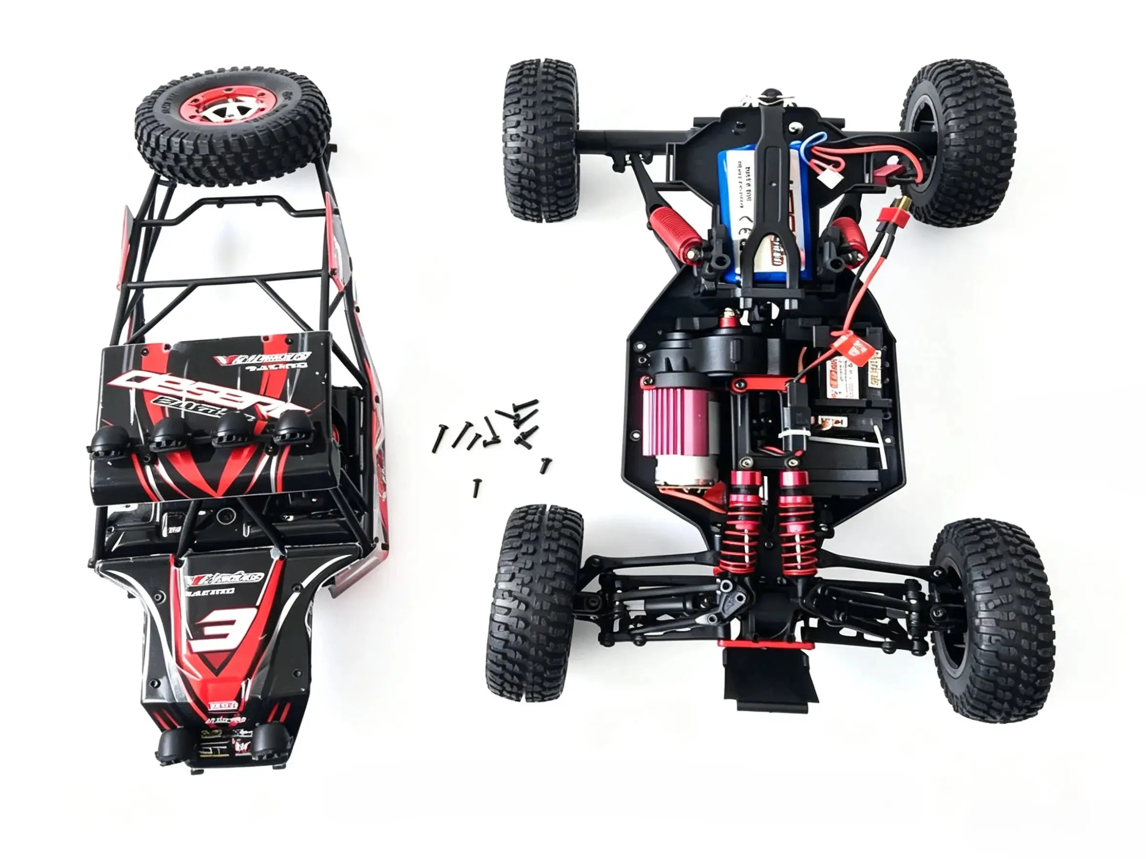 1/12 Full Proportional 4WD High-Speed RC Desert Off-Road Buggy ZD-pro RC
