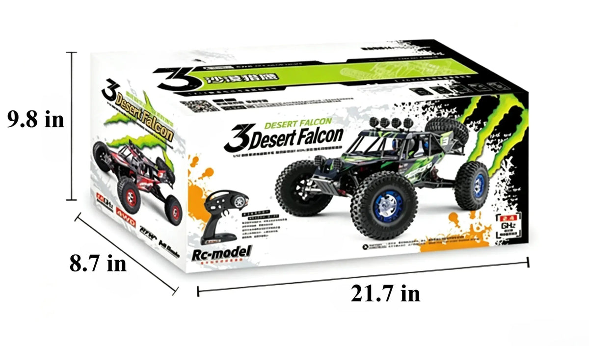 1/12 Full Proportional 4WD High-Speed RC Desert Off-Road Buggy ZD-pro RC