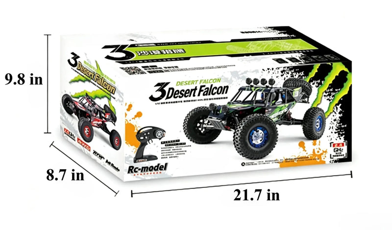 1/12 Full Proportional 4WD High-Speed RC Desert Off-Road Buggy ZD-pro RC