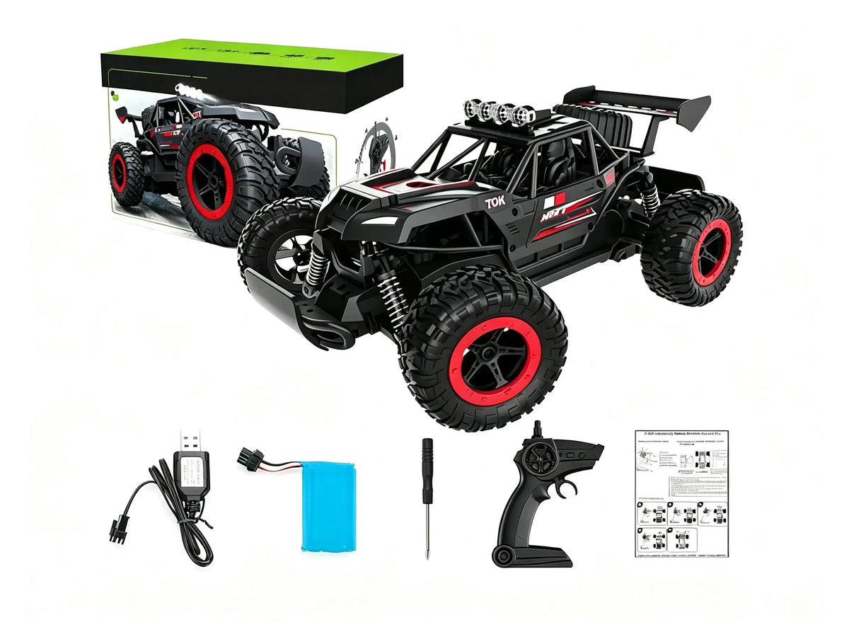 High‑speed RC off‑road car, 2.4G Racing RC Vehicle with LED Lights ZD-pro RC