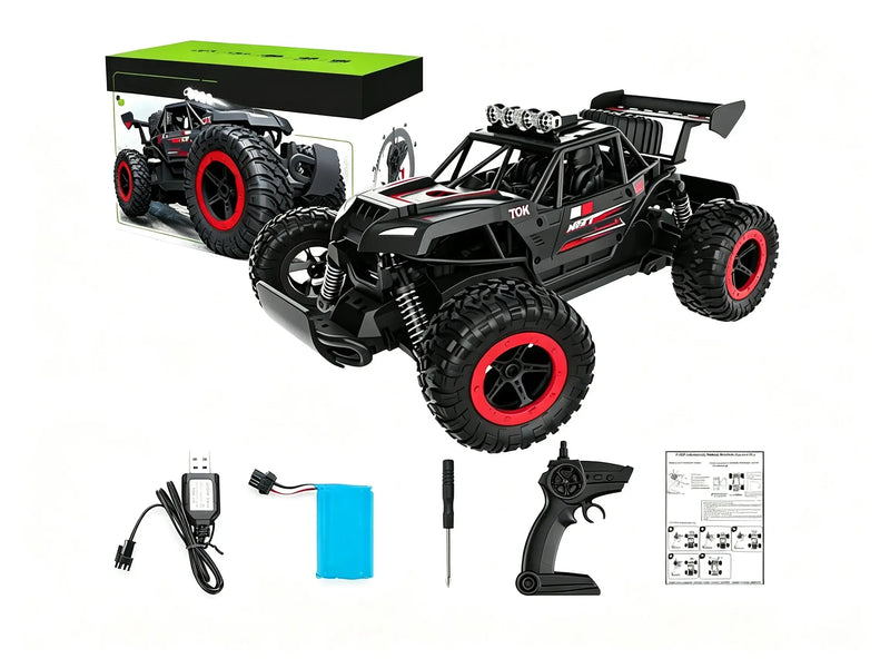 High‑speed RC off‑road car, 2.4G Racing RC Vehicle with LED Lights ZD-pro RC