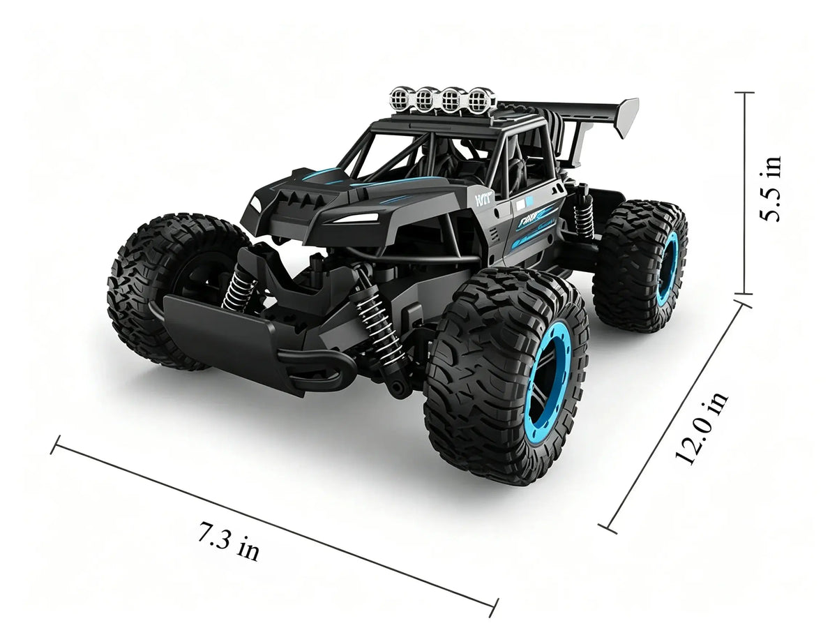 High‑speed RC off‑road car, 2.4G Racing RC Vehicle with LED Lights ZD-pro RC