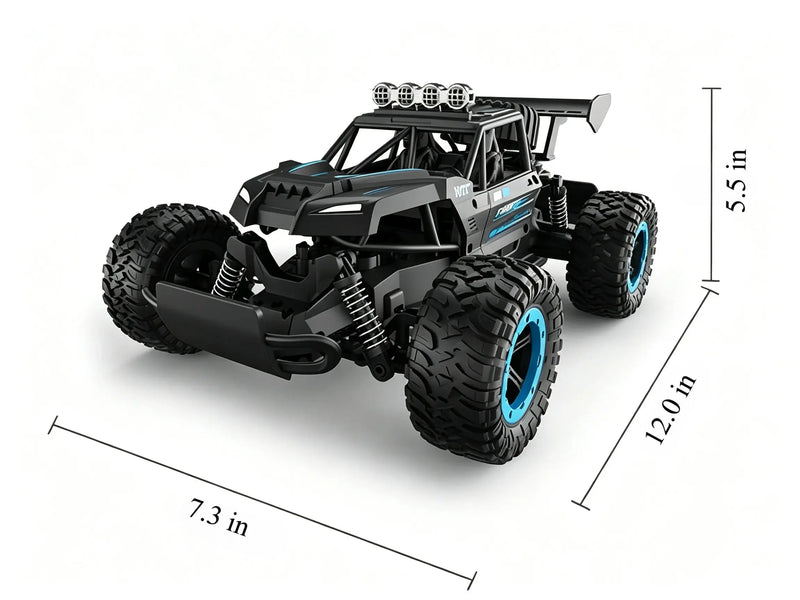 High‑speed RC off‑road car, 2.4G Racing RC Vehicle with LED Lights ZD-pro RC