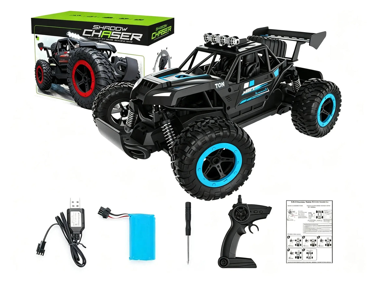 High‑speed RC off‑road car, 2.4G Racing RC Vehicle with LED Lights ZD-pro RC