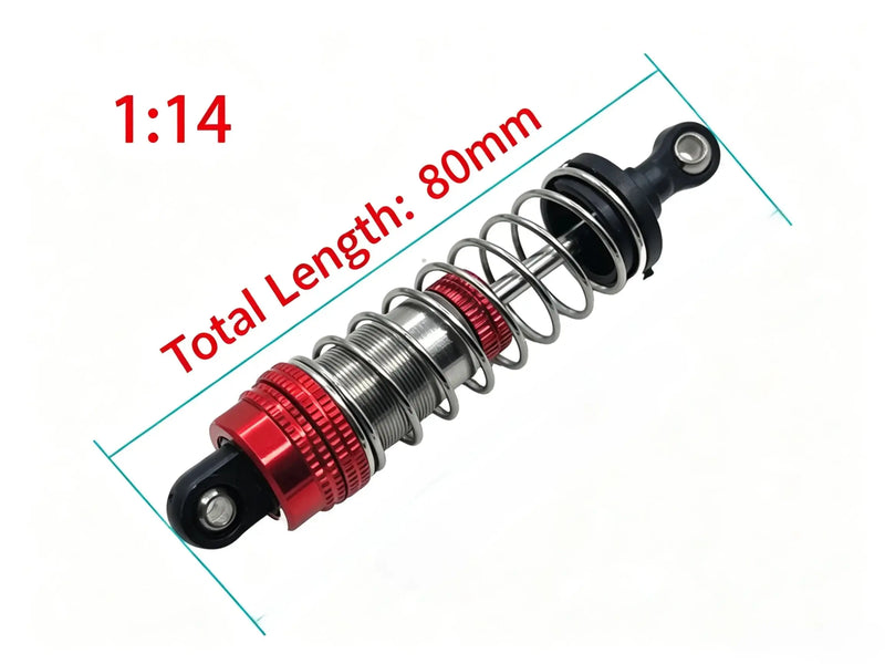 Metal Hydraulic Shock Absorber Upgrade Parts** for 1/10 1/12 1/14 1/16 1/18 RC Trucks ZD-pro RC