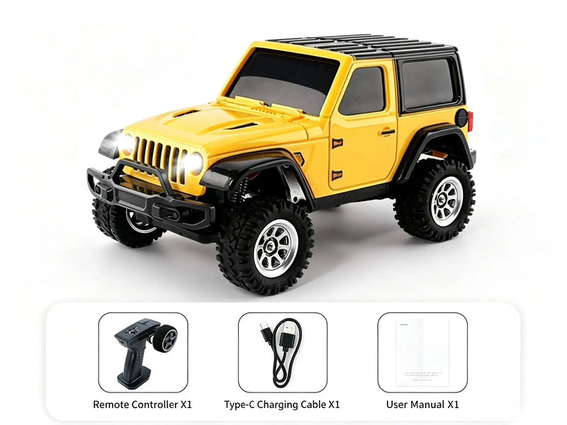 1:36 Mini RC Crawler Truck Full Proportional 4WD Off-Road Vehicle ZD-pro RC