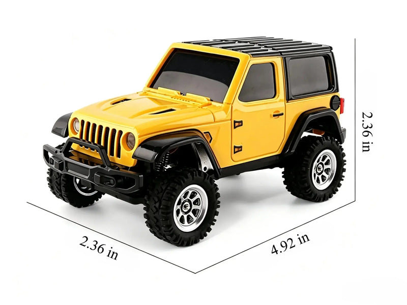 1:36 Mini RC Crawler Truck Full Proportional 4WD Off-Road Vehicle ZD-pro RC