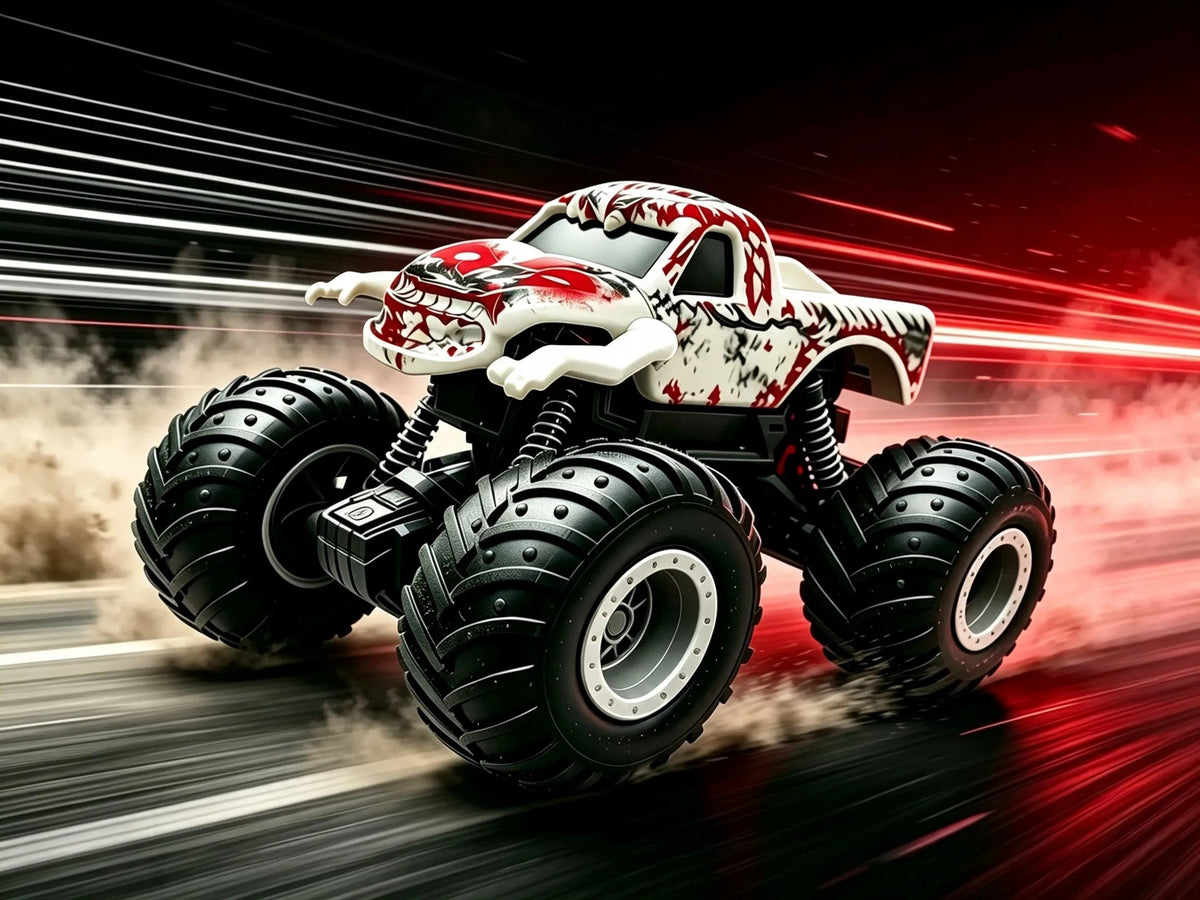 Monster Truck Remote Control Car, Zombie Design Off-Road Climbing RC Truck ZD-pro RC
