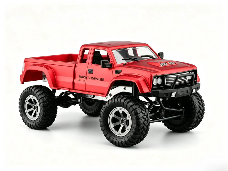 1/16 Scale 4WD RC Crawler Pickup Truck with LED Headlights ZD-pro RC