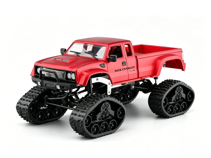 1/16 Scale 4WD RC Crawler Pickup Truck with LED Headlights ZD-pro RC
