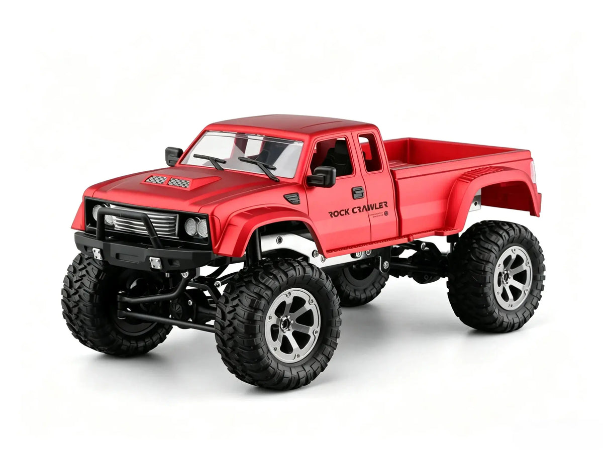 1/16 Scale 4WD RC Crawler Pickup Truck with LED Headlights ZD-pro RC