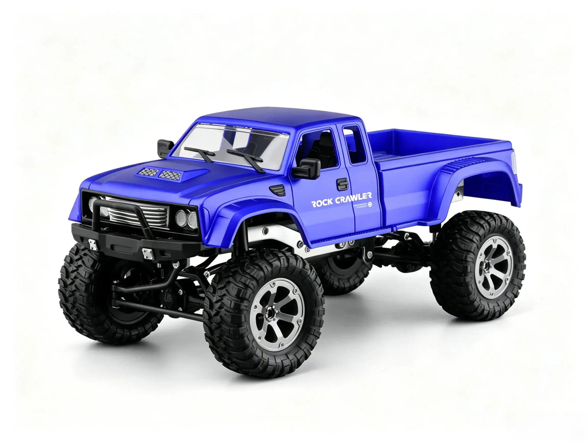 1/16 Scale 4WD RC Crawler Pickup Truck with LED Headlights ZD-pro RC