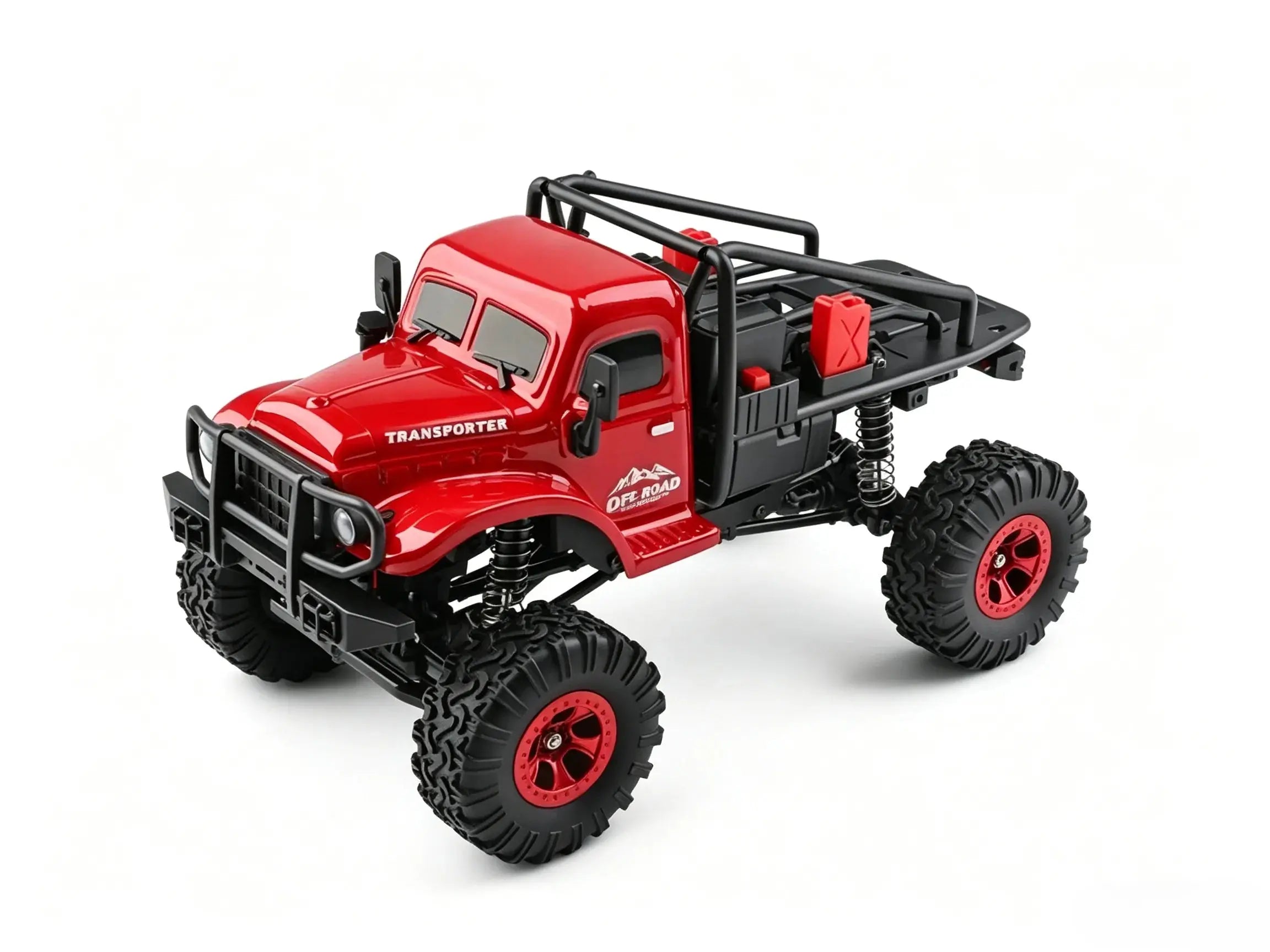 1/18 Scale 4WD Electric RC Crawler Truck with LED Lights ZD-pro RC