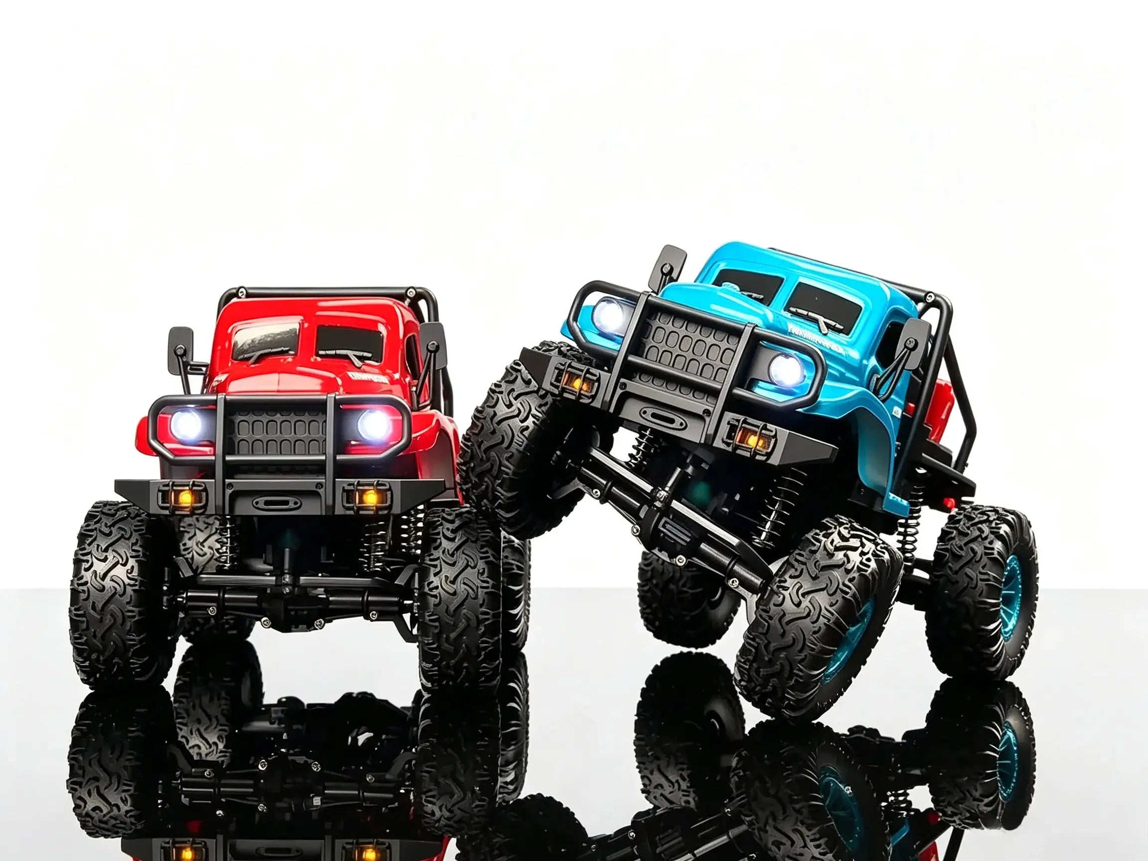 1/18 Scale 4WD Electric RC Crawler Truck with LED Lights ZD-pro RC
