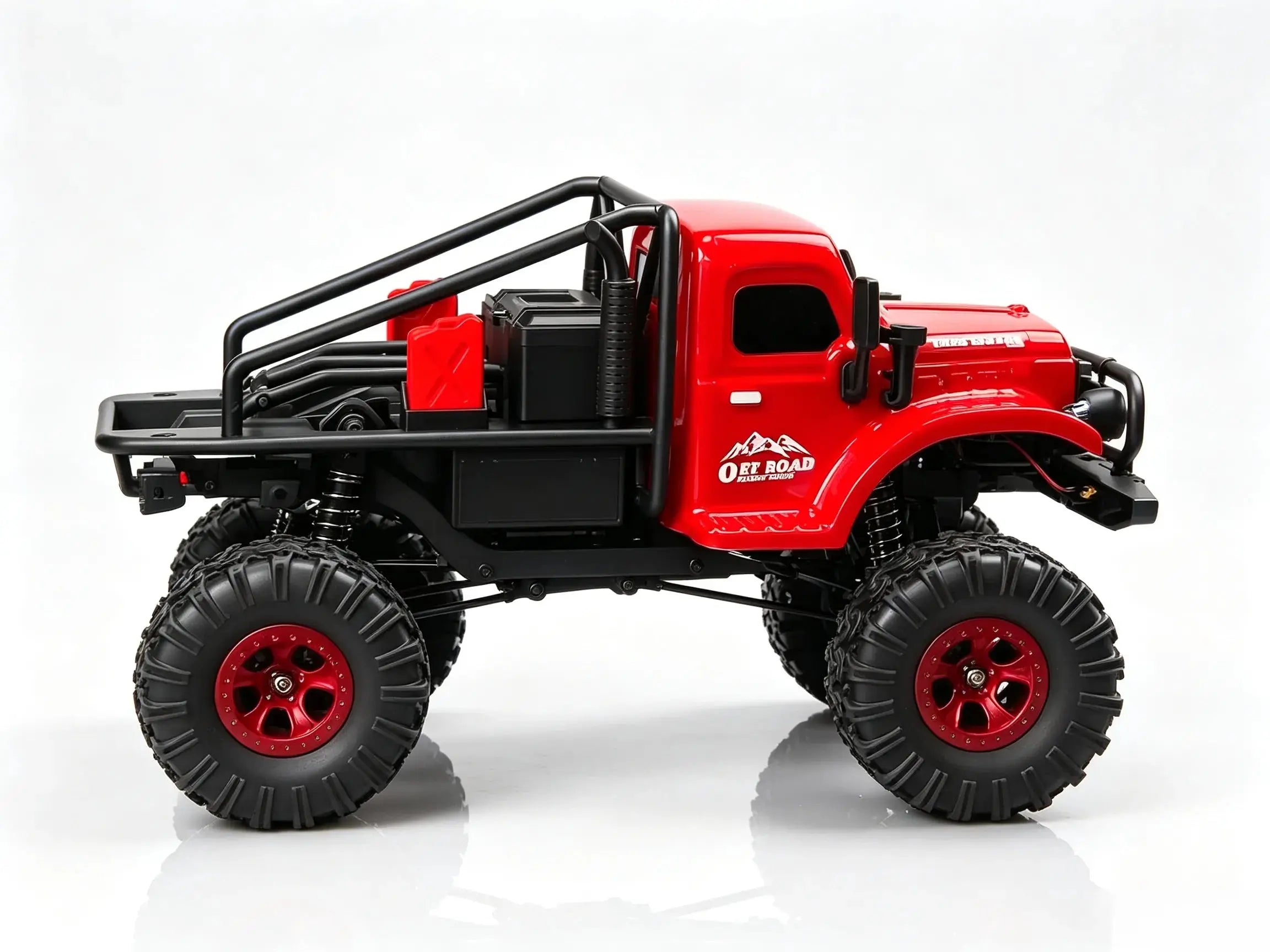 1/18 Scale 4WD Electric RC Crawler Truck with LED Lights ZD-pro RC