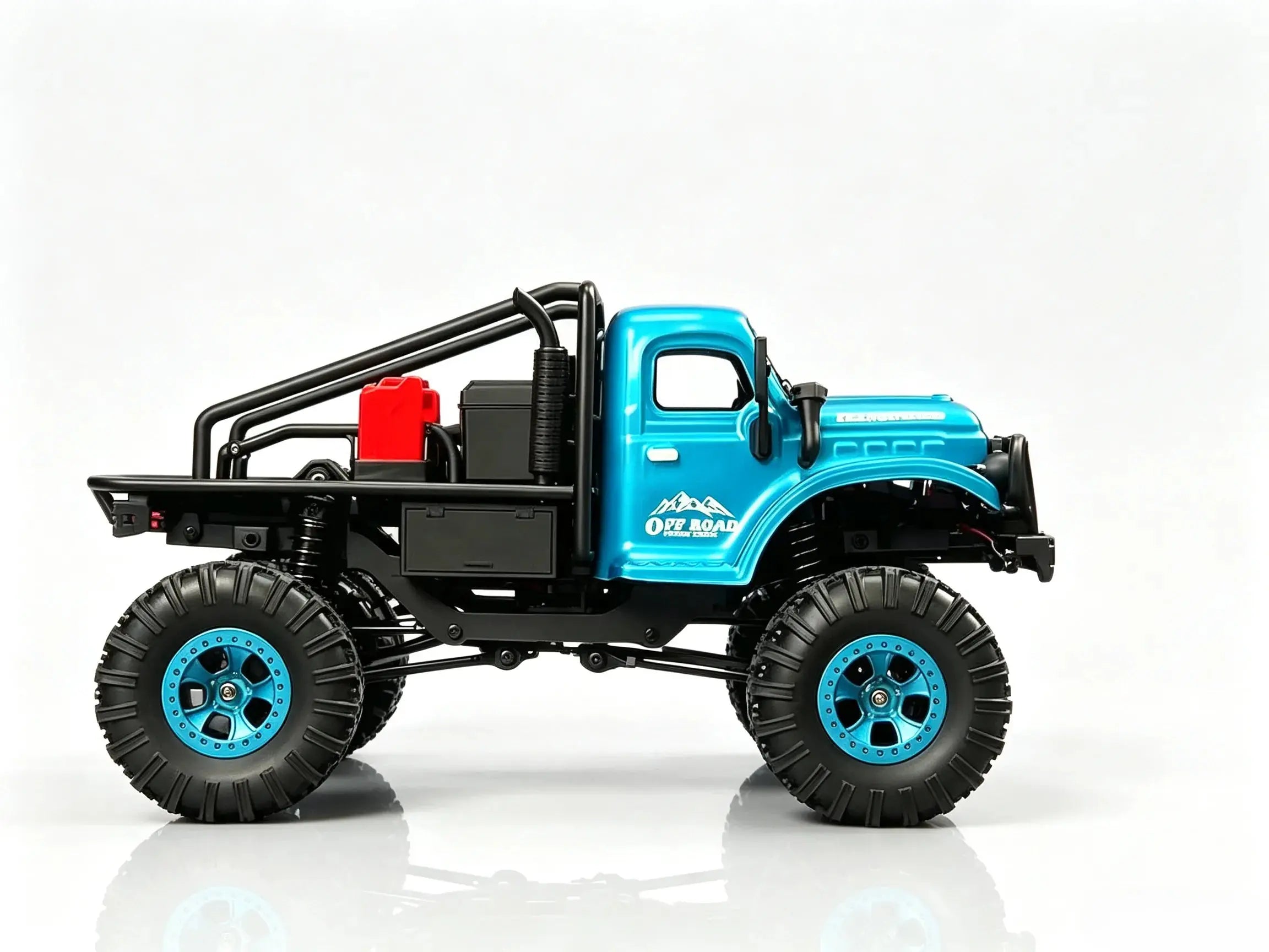 1/18 Scale 4WD Electric RC Crawler Truck with LED Lights ZD-pro RC