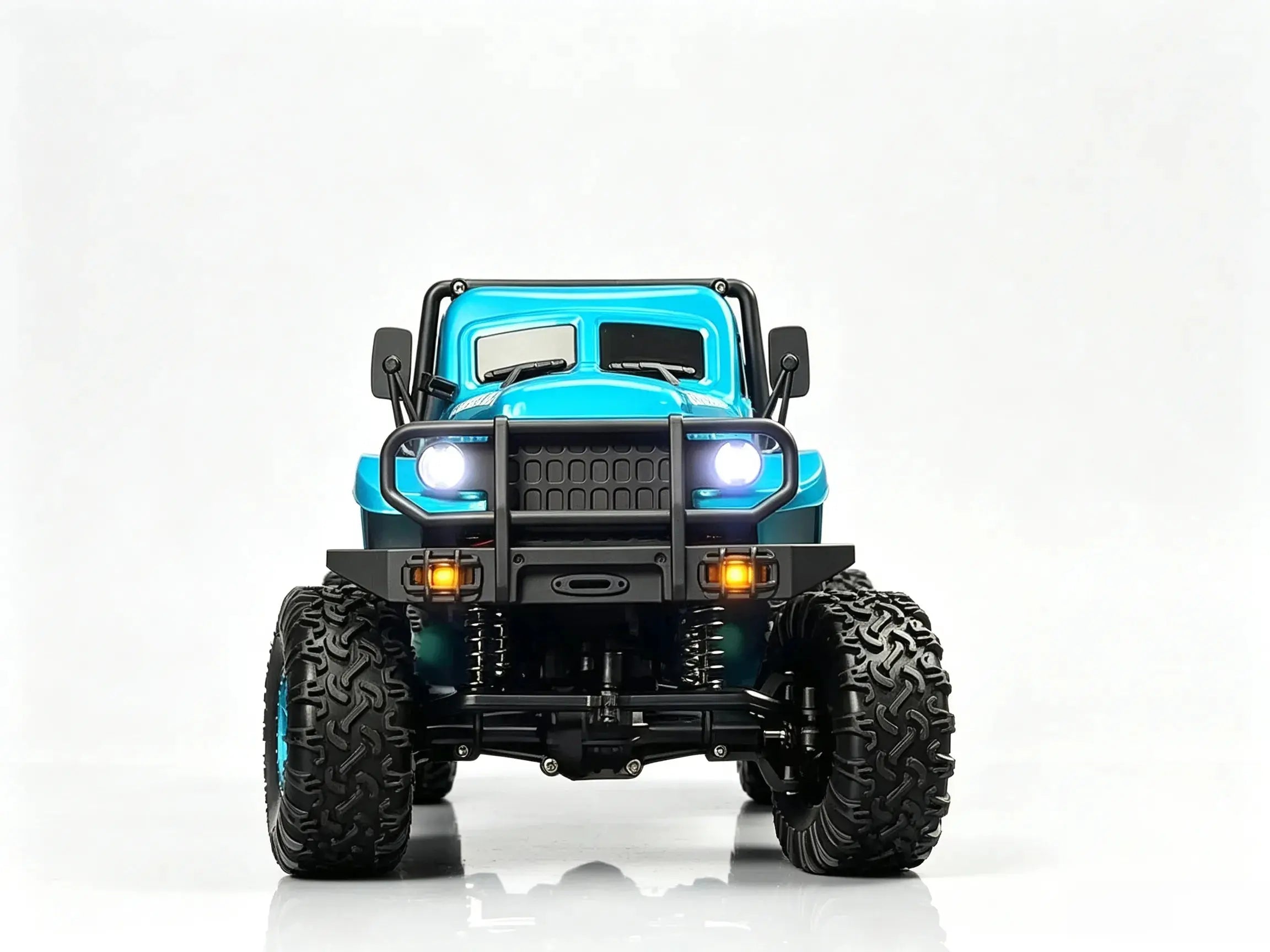 1/18 Scale 4WD Electric RC Crawler Truck with LED Lights ZD-pro RC