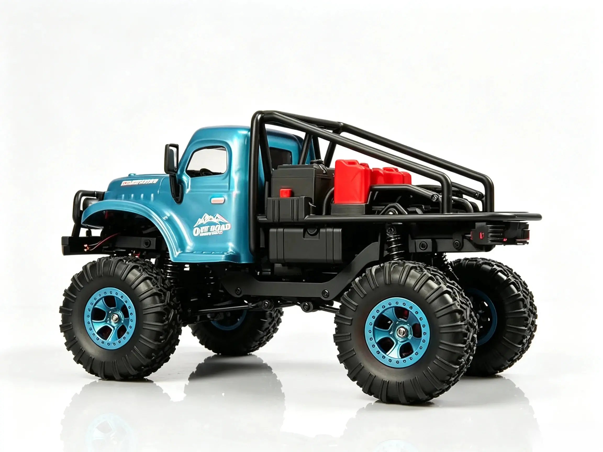 1/18 Scale 4WD Electric RC Crawler Truck with LED Lights ZD-pro RC