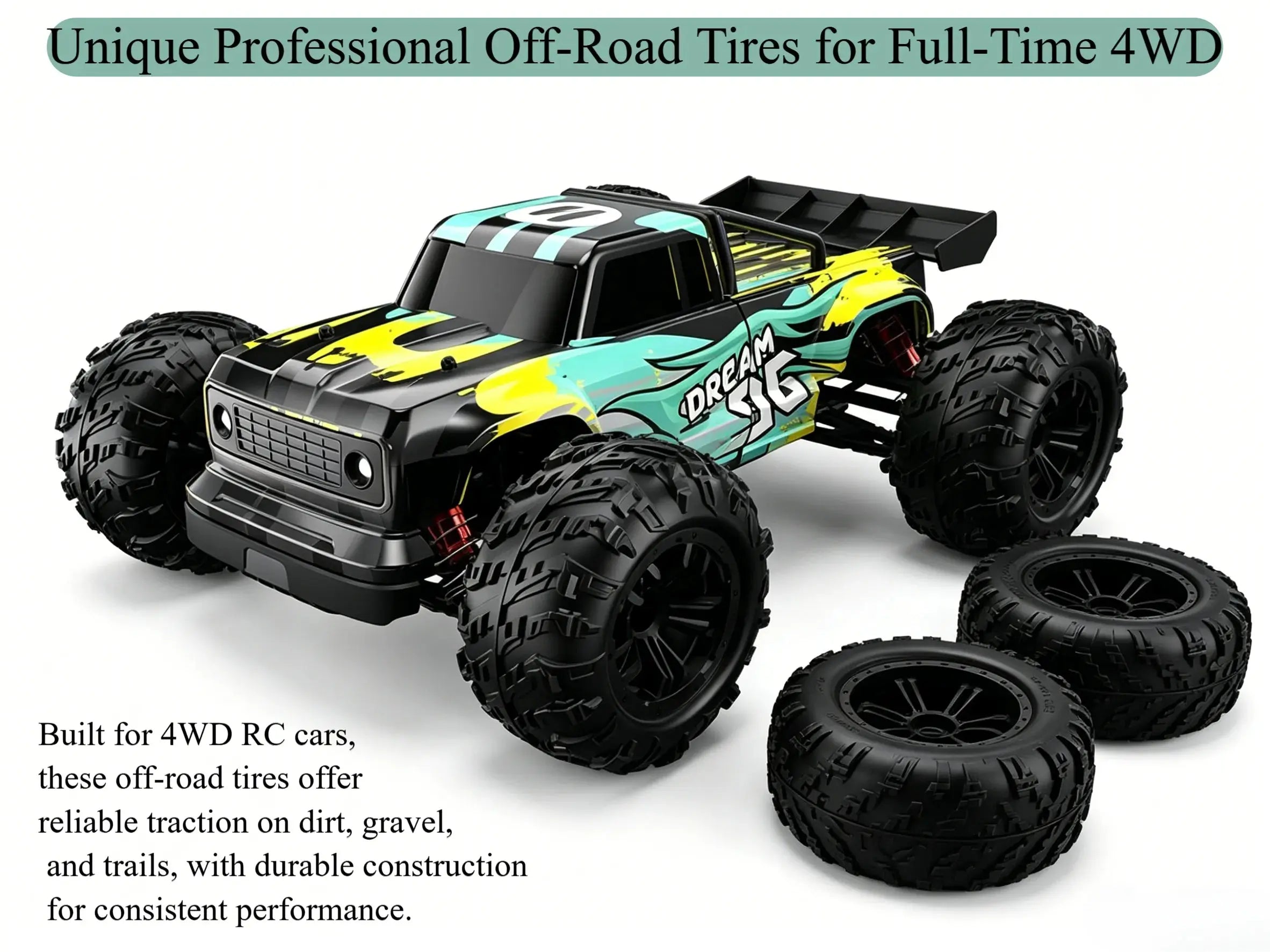 1:16 Scale 4WD RC Monster Truck for Off-Road Fun ZD-pro RC