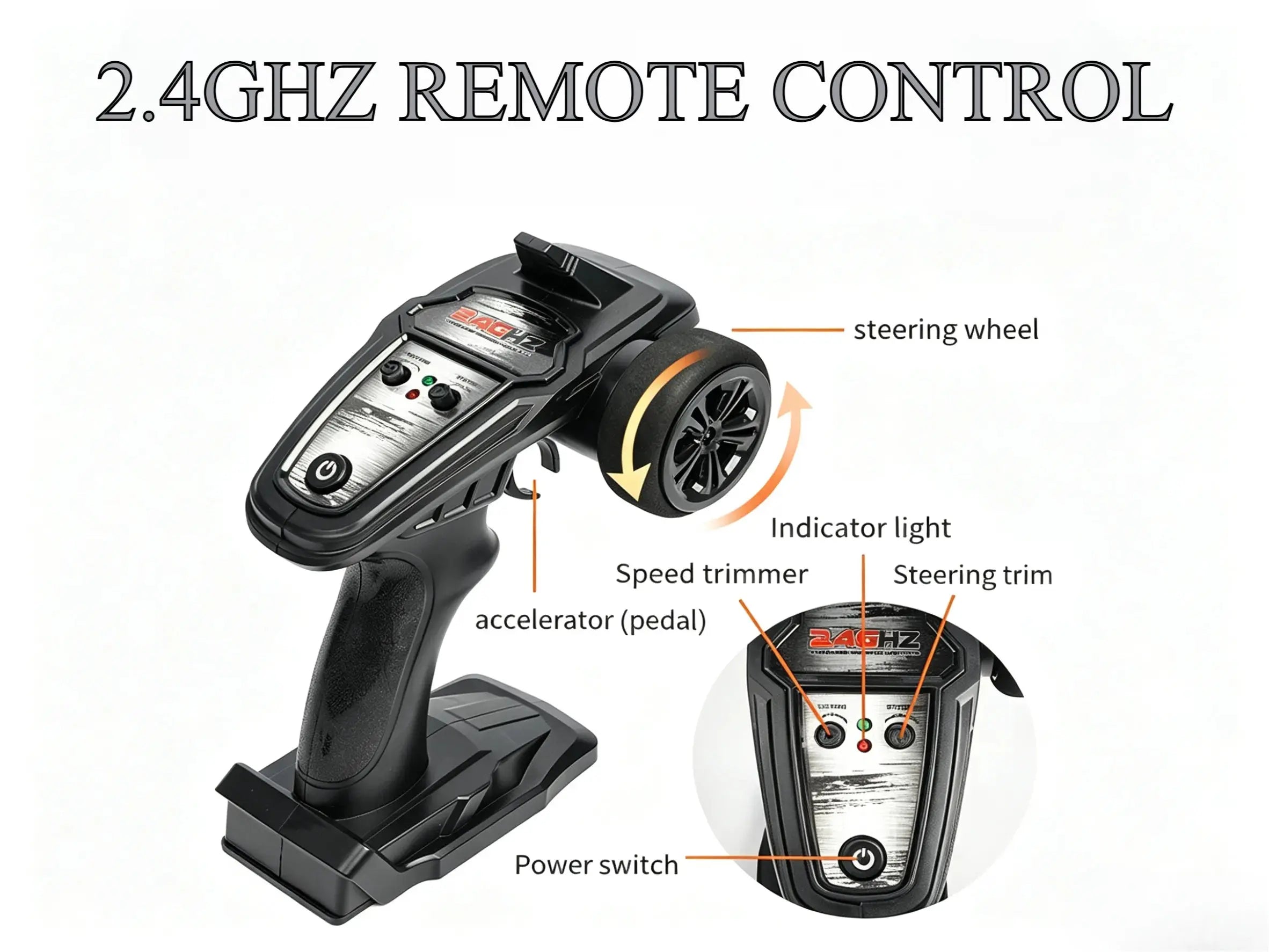 4WD RC Off-Road Buggy Brushed & Brushless Versions ZD-pro RC