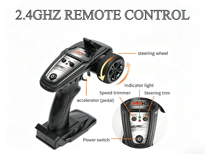4WD RC Off-Road Buggy Brushed & Brushless Versions ZD-pro RC