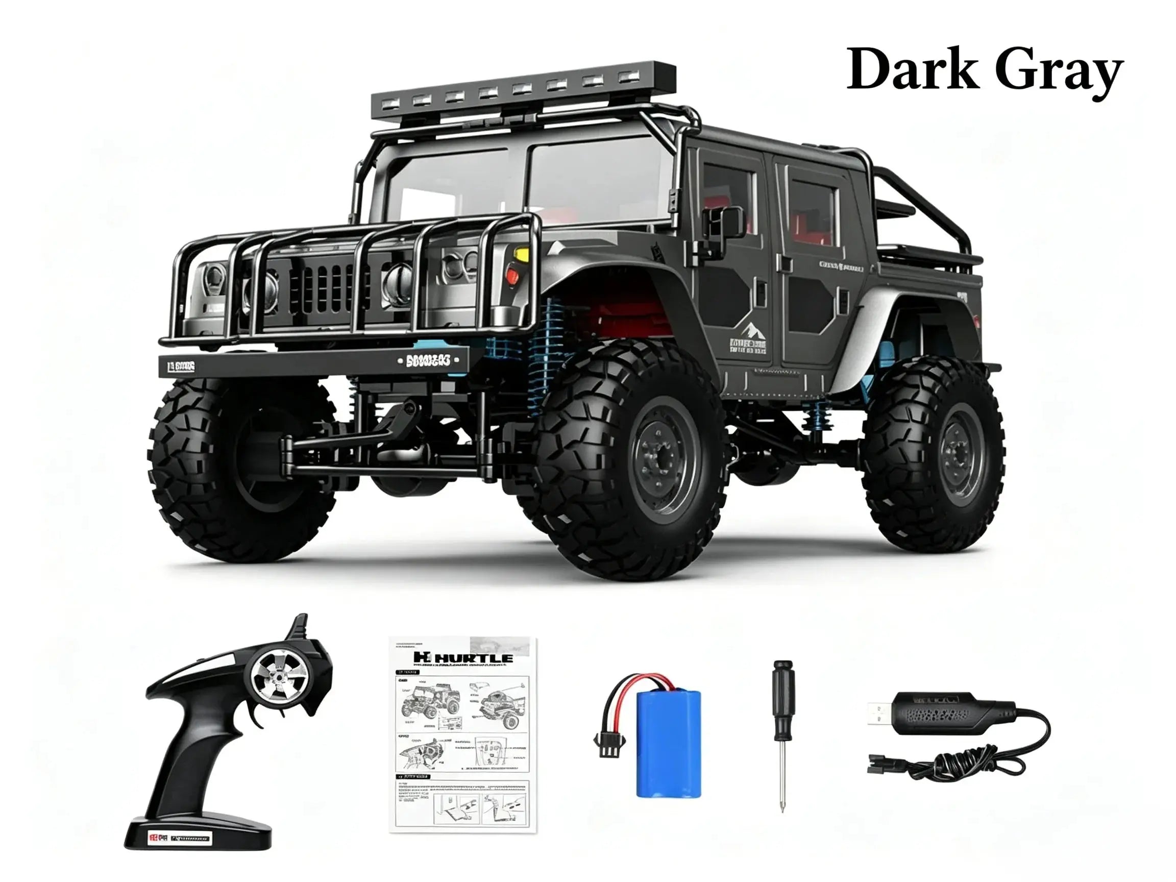 1/12 Full Proportional 4WD RC Off-Road Crawler Remote Control Truck ZD-pro RC