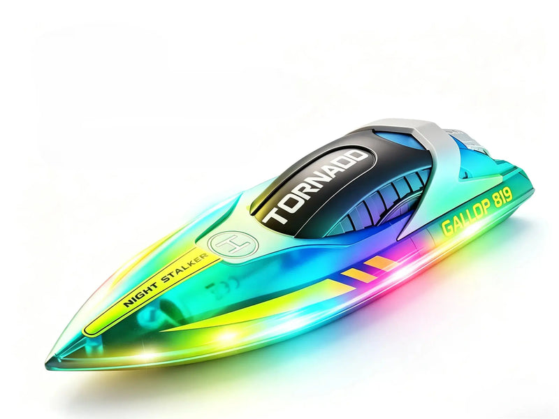 RC Speedboat, 2.4GHz Remote Boat with Long Playtime ZD-pro RC