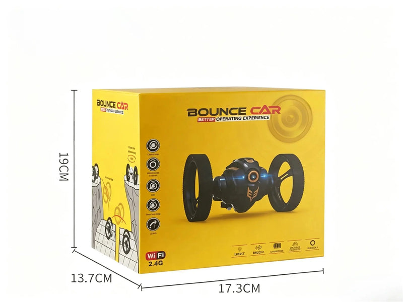 Retractable Wheel Bounce RC Stunt Car with Light & Sound ZD-pro RC