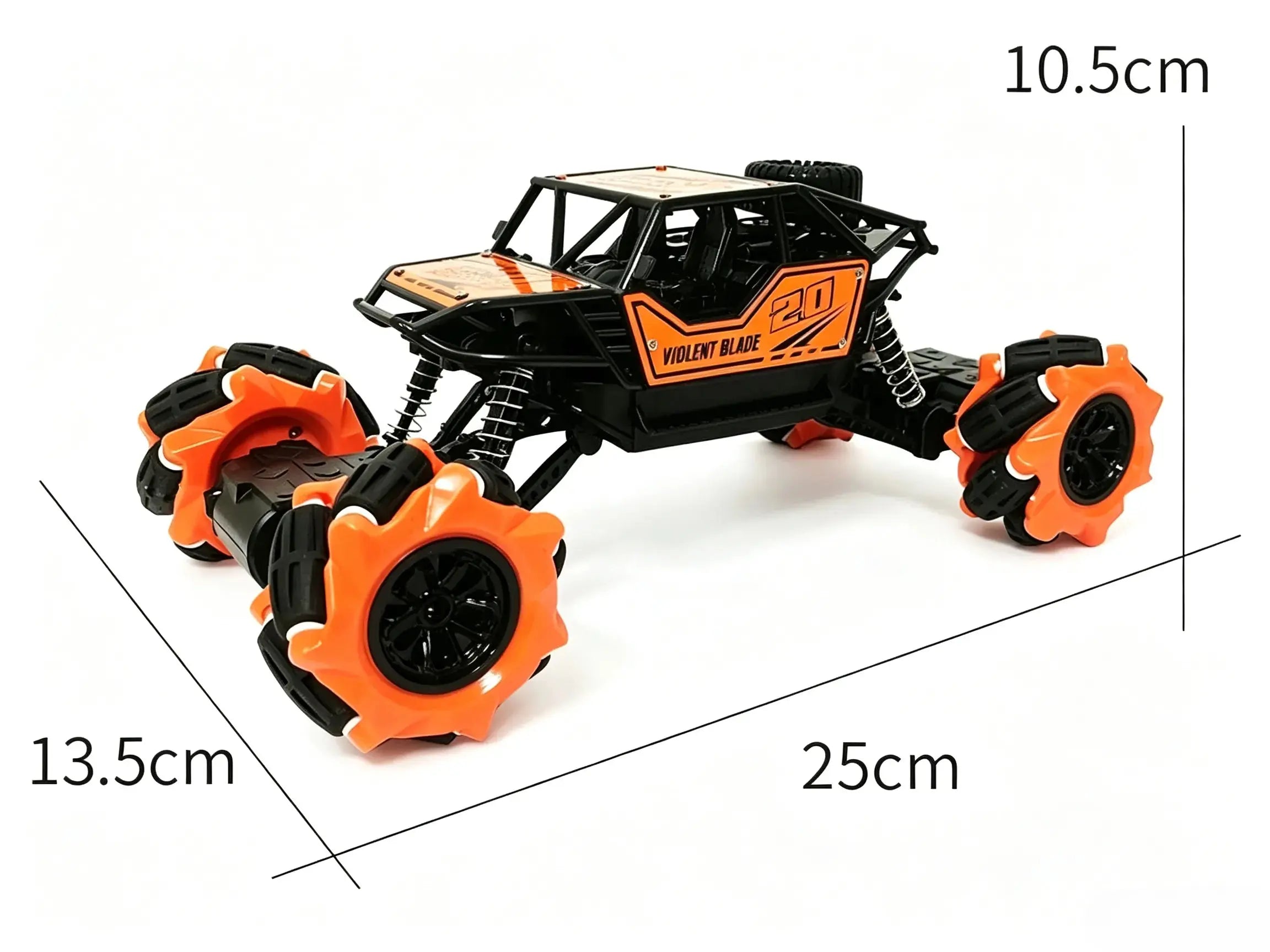 1:18 RC Stunt Climbing Car, 4WD Side‑Shift Off‑Road Truck ZD-pro RC