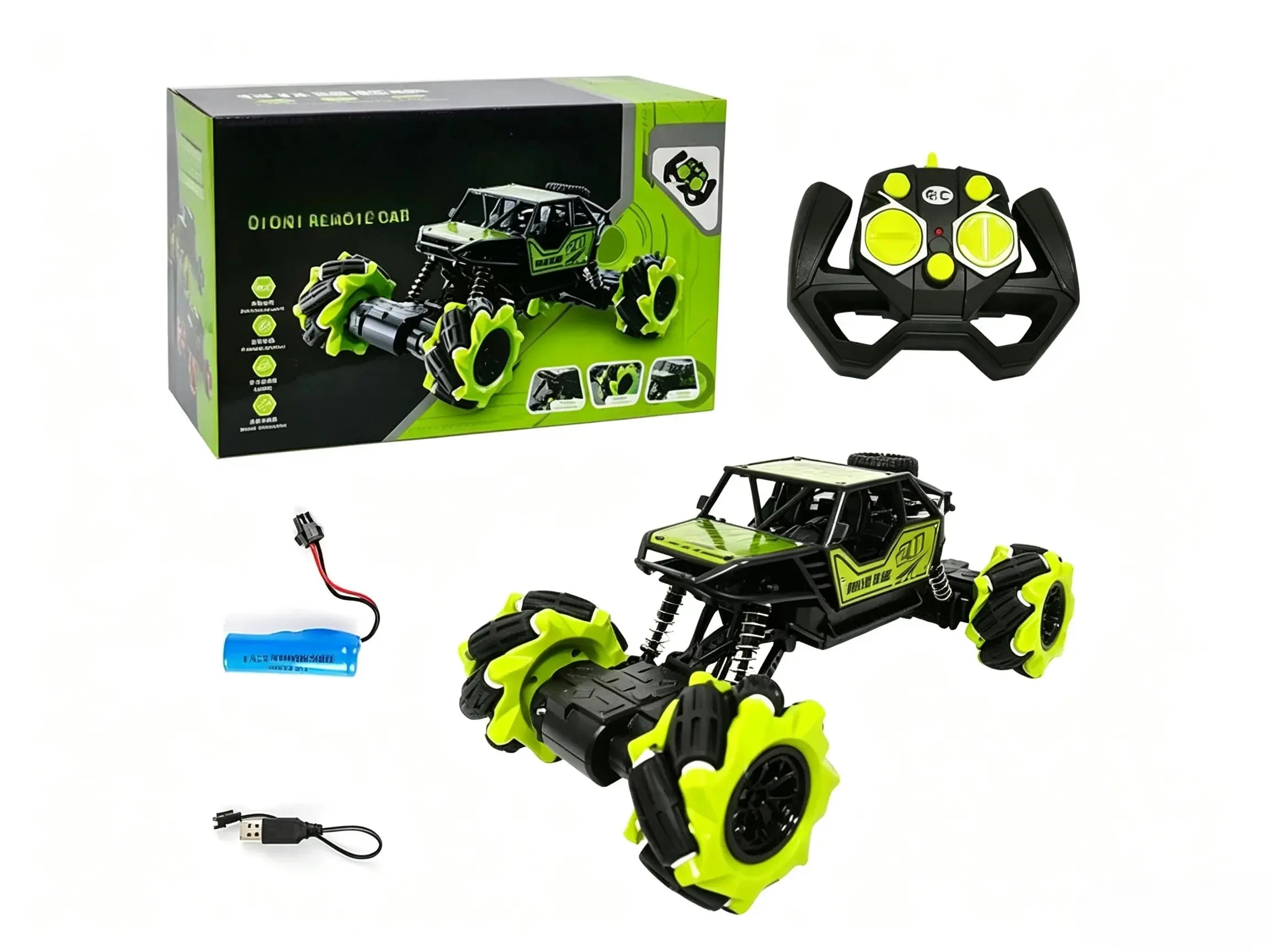 1:18 RC Stunt Climbing Car, 4WD Side‑Shift Off‑Road Truck ZD-pro RC