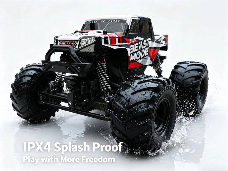 AI Voice Control RC Stunt Monster Truck, 4WD High Speed Off Road Car ZD-pro RC