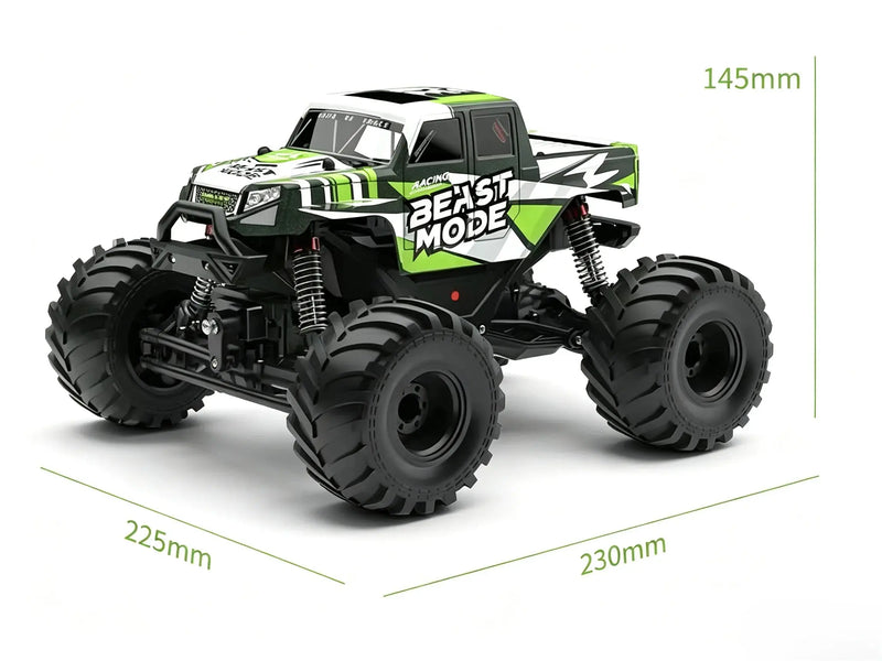 AI Voice Control RC Stunt Monster Truck, 4WD High Speed Off Road Car ZD-pro RC