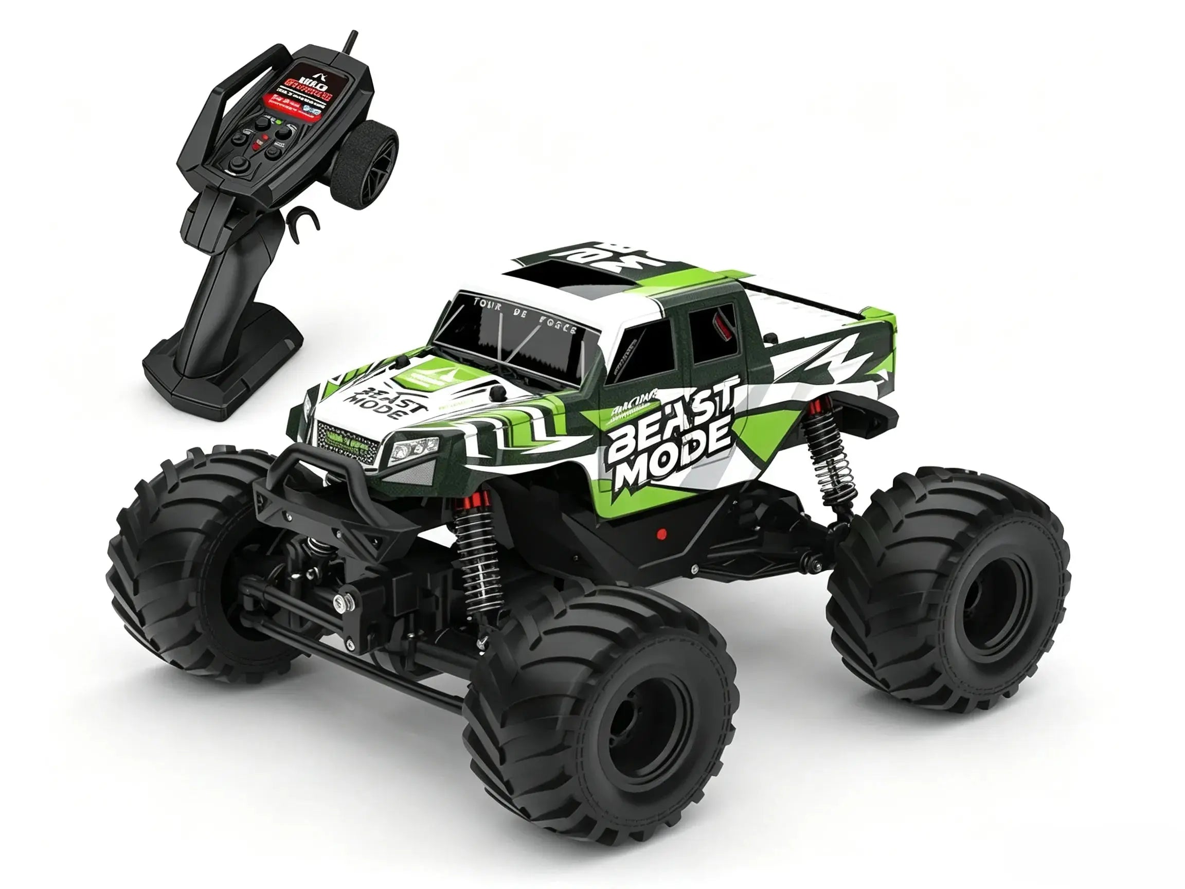 AI Voice Control RC Stunt Monster Truck, 4WD High Speed Off Road Car ZD-pro RC