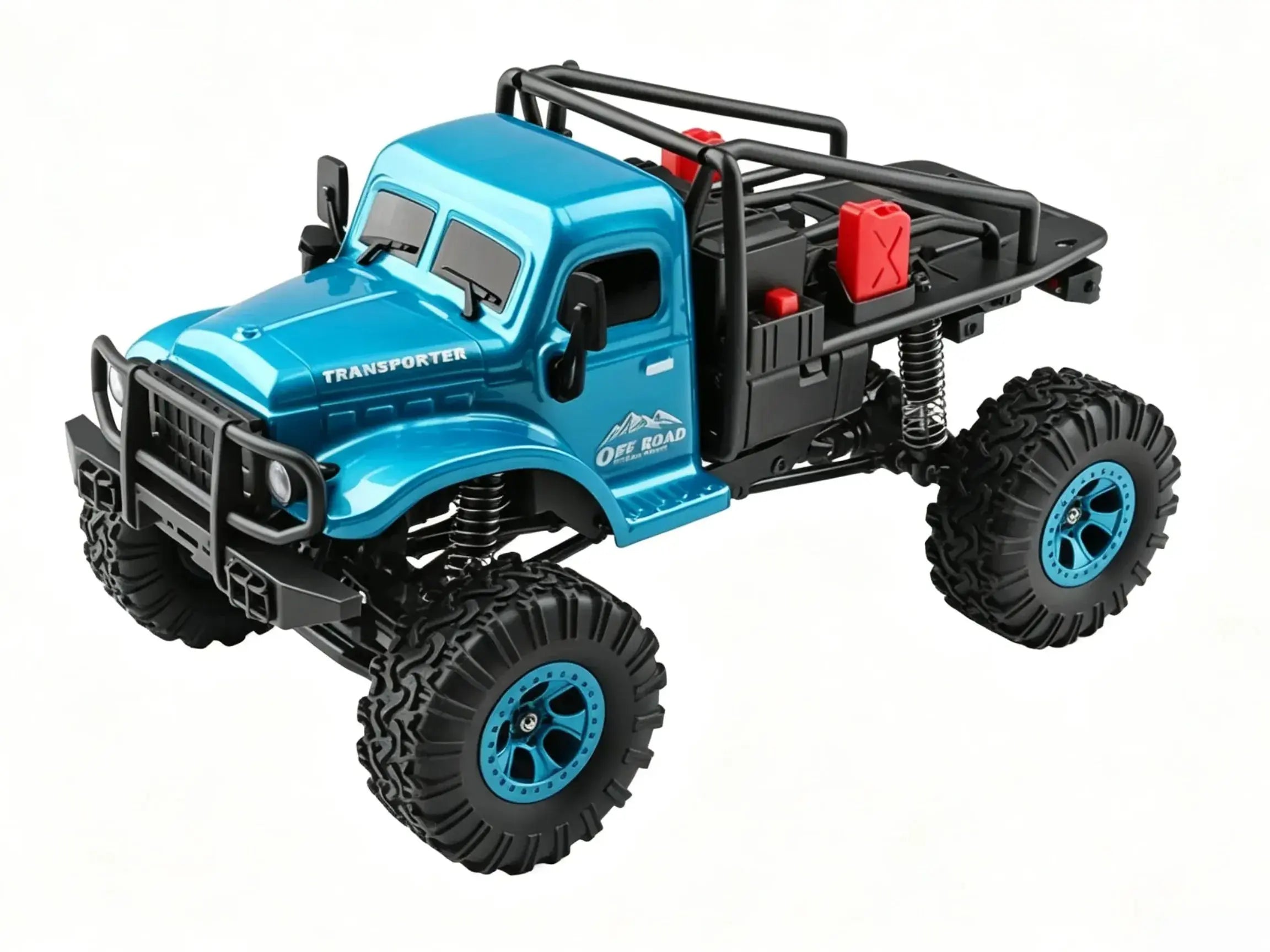 1/18 Scale 4WD Electric RC Crawler Truck with LED Lights ZD-pro RC