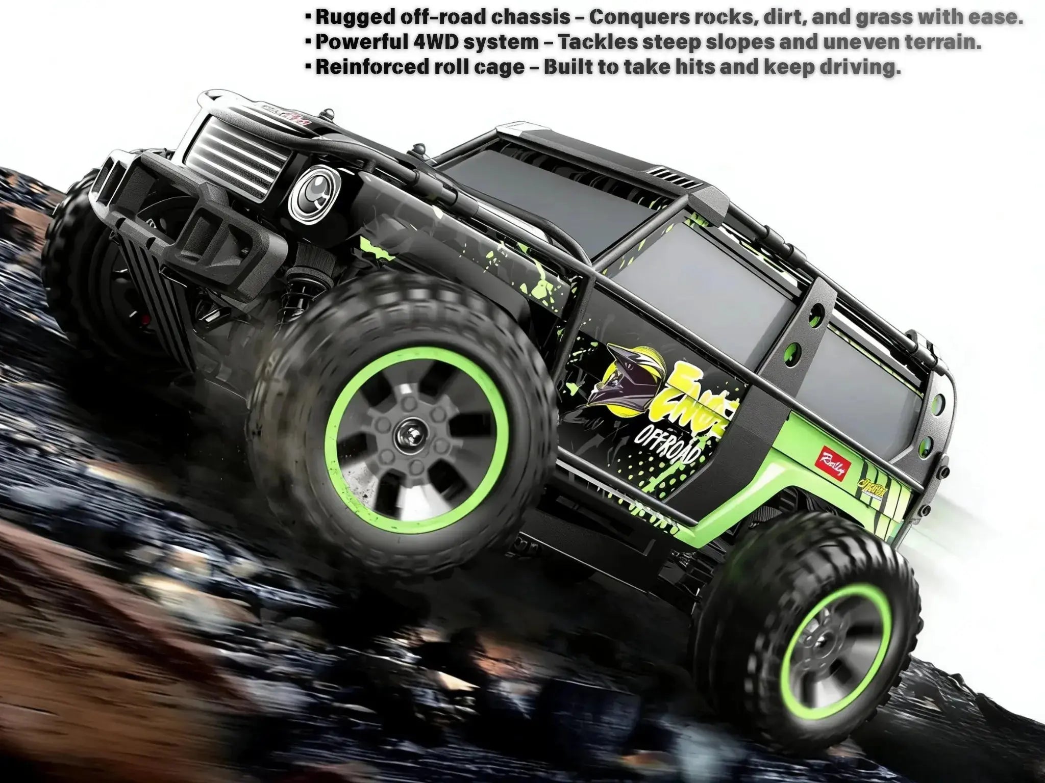 RC Off-Road Vehicle 1:10 - Performance characteristics - ZD-pro RC
