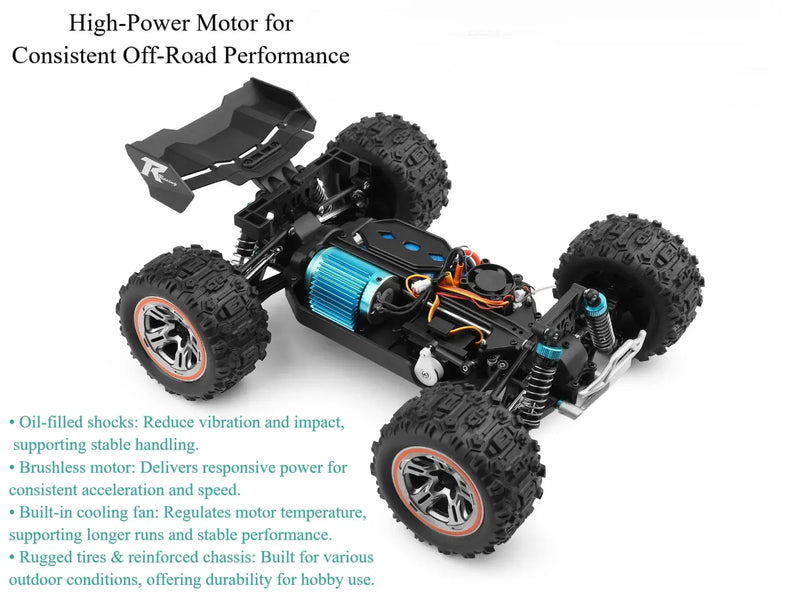 1:18 Electric 2.4G RC Rock Crawler ZD-pro RC