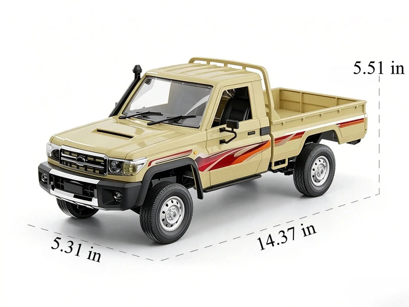 1/14 2WD RC Pickup Truck Off-Road RC Vehicle ZD-pro RC