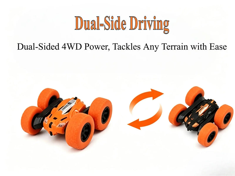 2‑Sided Stunt RC Drift Car, 360° Rotation, Flips & LED Lights ZD-pro RC