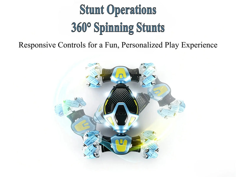 RC Torsion Stunt Drift Car with Air Gesture Control & 360° Rotations ZD-pro RC