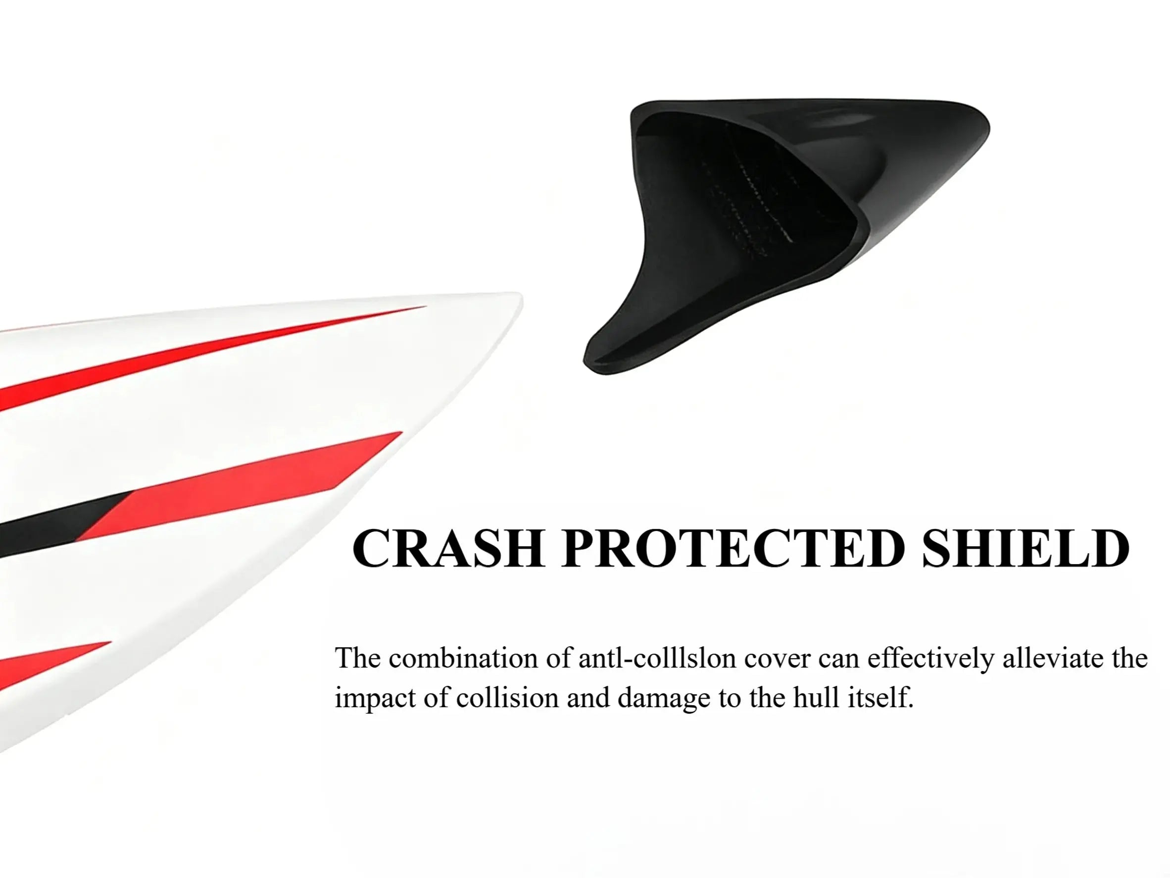 ZD912-A 35KM/H RC Boat with Self-Righting Design ZD-pro RC