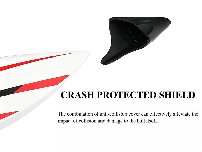 ZD912-A 35KM/H RC Boat with Self-Righting Design ZD-pro RC