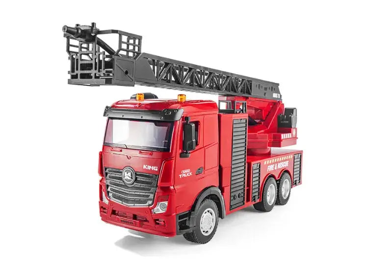 9-Channel Water Spray Fire Truck Red main picture - ZD-pro RC