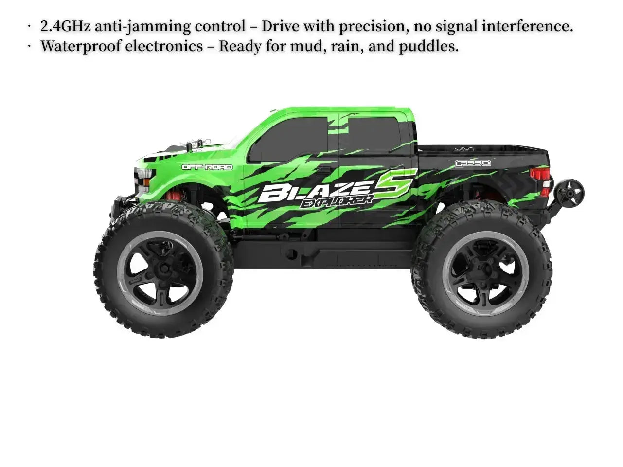 1:10 Brushless RC Monster Truck – Performance characteristics - ZD-pro RC