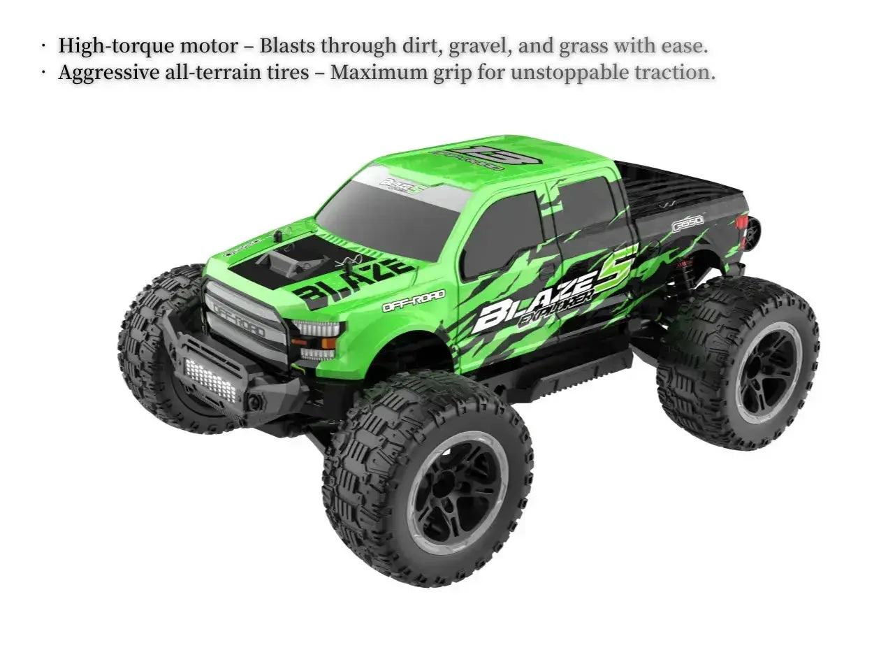 1:10 Brushless RC Monster Truck Performance characteristics - ZD-pro RC