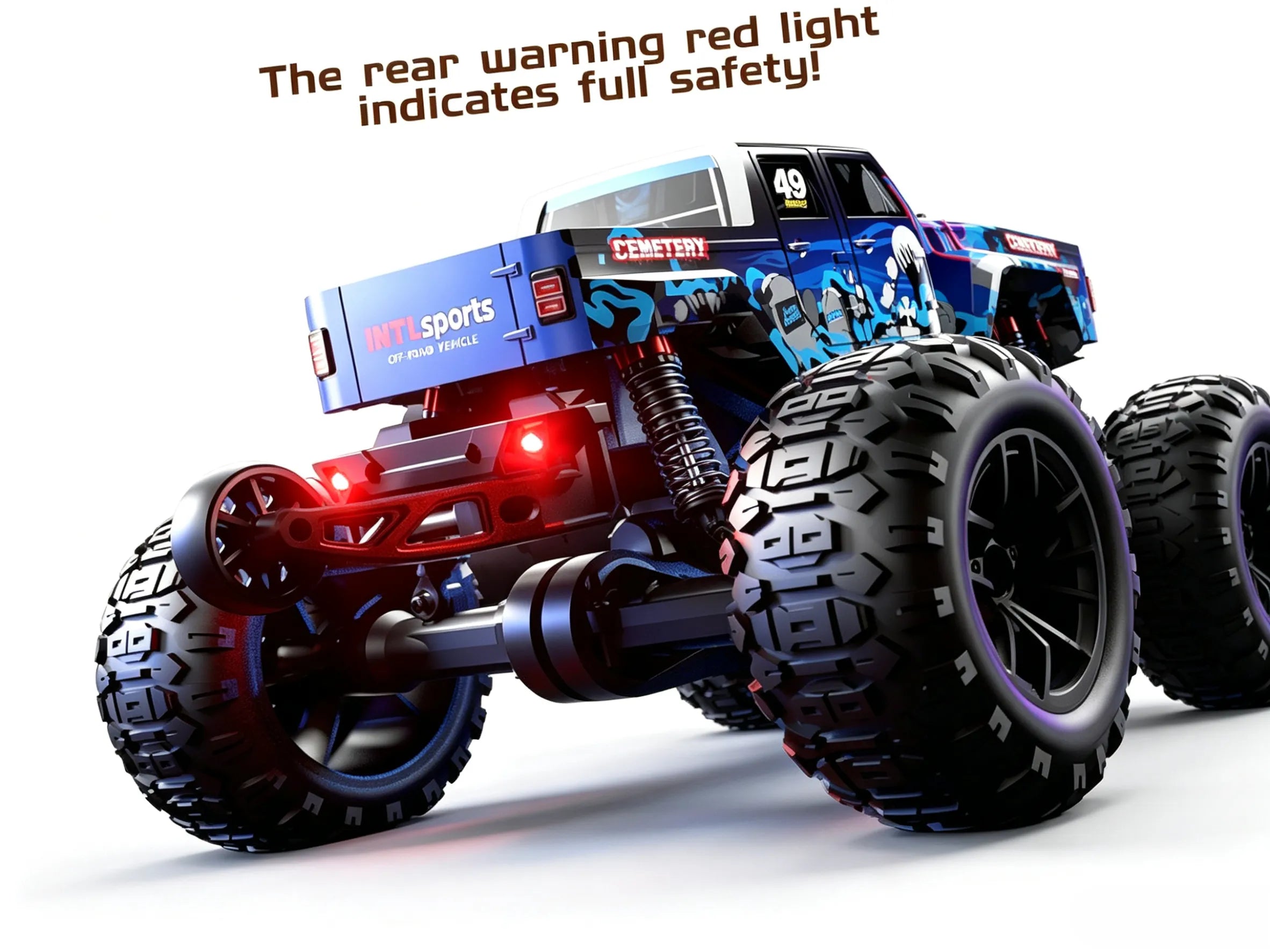 All Terrain Off-Road RC Monster Truck 1:18 4WD Tough Climbing ZD-pro RC